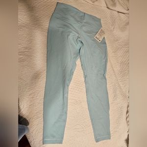 Lululemon Align HR 28" Ice Blue Size 14